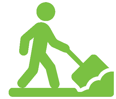 Walkway Clearing Icon